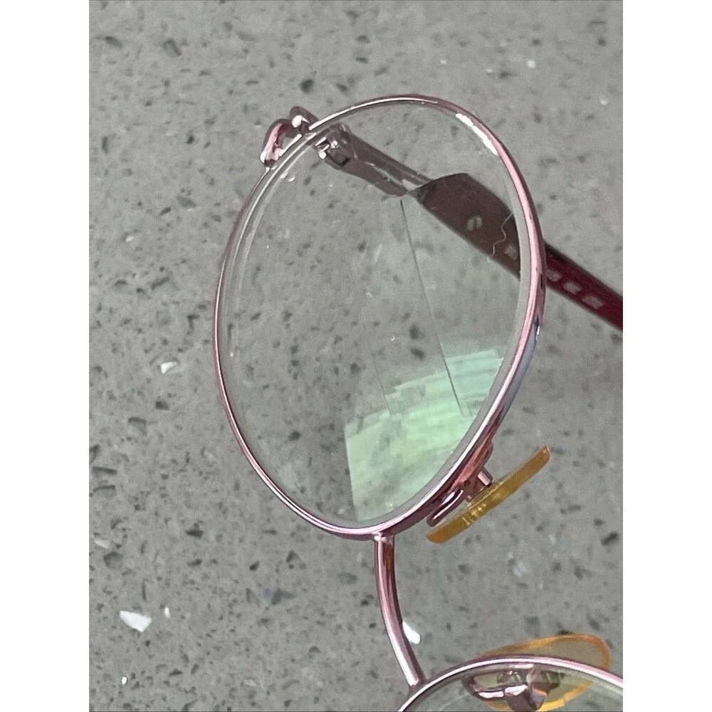 Sferoflex Eyeglasses Frames ONLY 52-16-135 2527 299 Purple Pink Round full rim